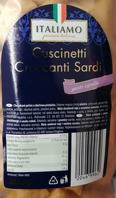 Cuscinelli Croccanti Sardi - Produkt