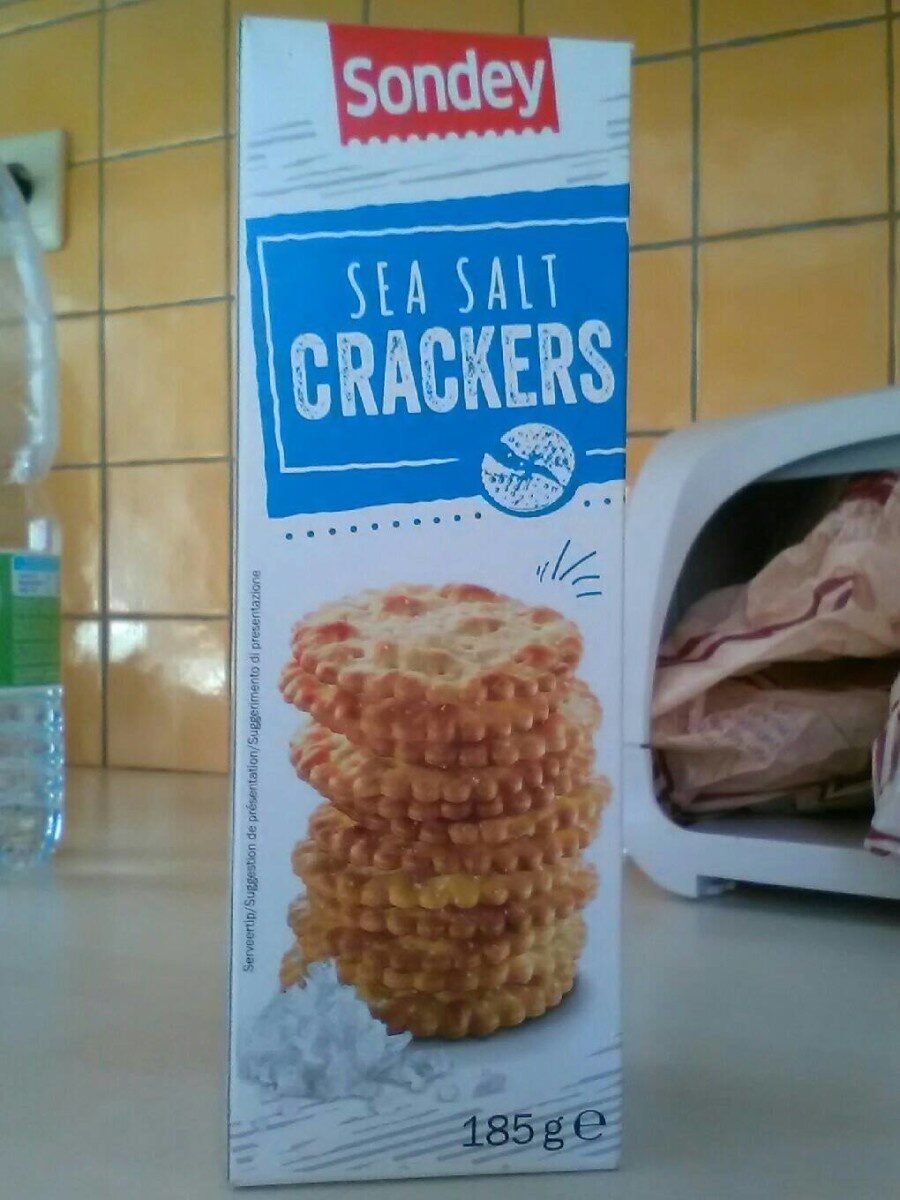 Sea salt crackers - Product