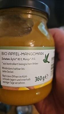 Apfel/Mango - Zutaten