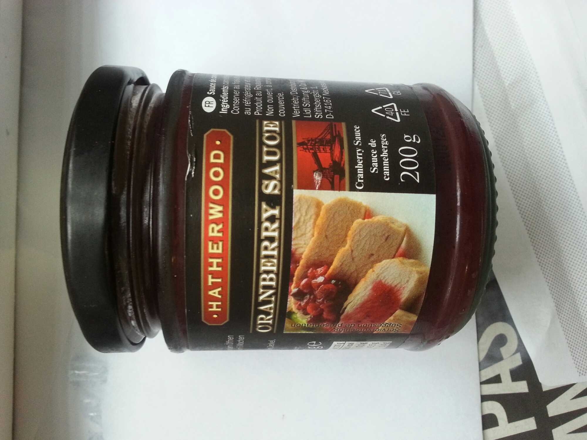 Cranberry sauce - Produkt - en