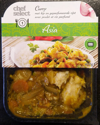Curry avec poulet et riz parfumé - Produit