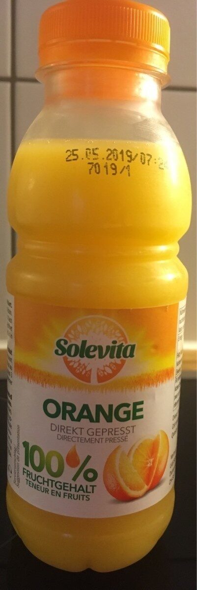 Jus d'orange Solevita 100% - Prodotto - fr