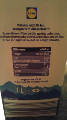 Haltbare Milch - Product