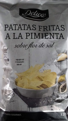 Patatas Fritas Pimienta Negra sobre Flor de Sal - Producte - es