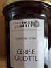 Confiture extra cerise griotte - Product