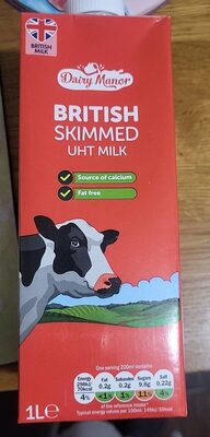 British skimmed milk - Product