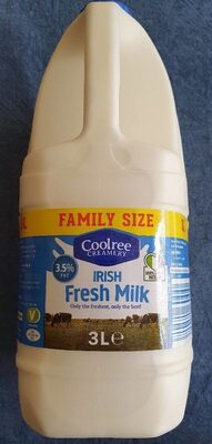 Irish Fresh whole Milk - Product