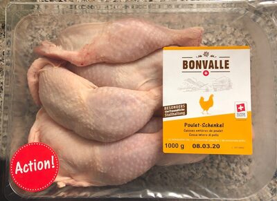 Bonvalle - cuisses entières de poulet - Prodotto - fr