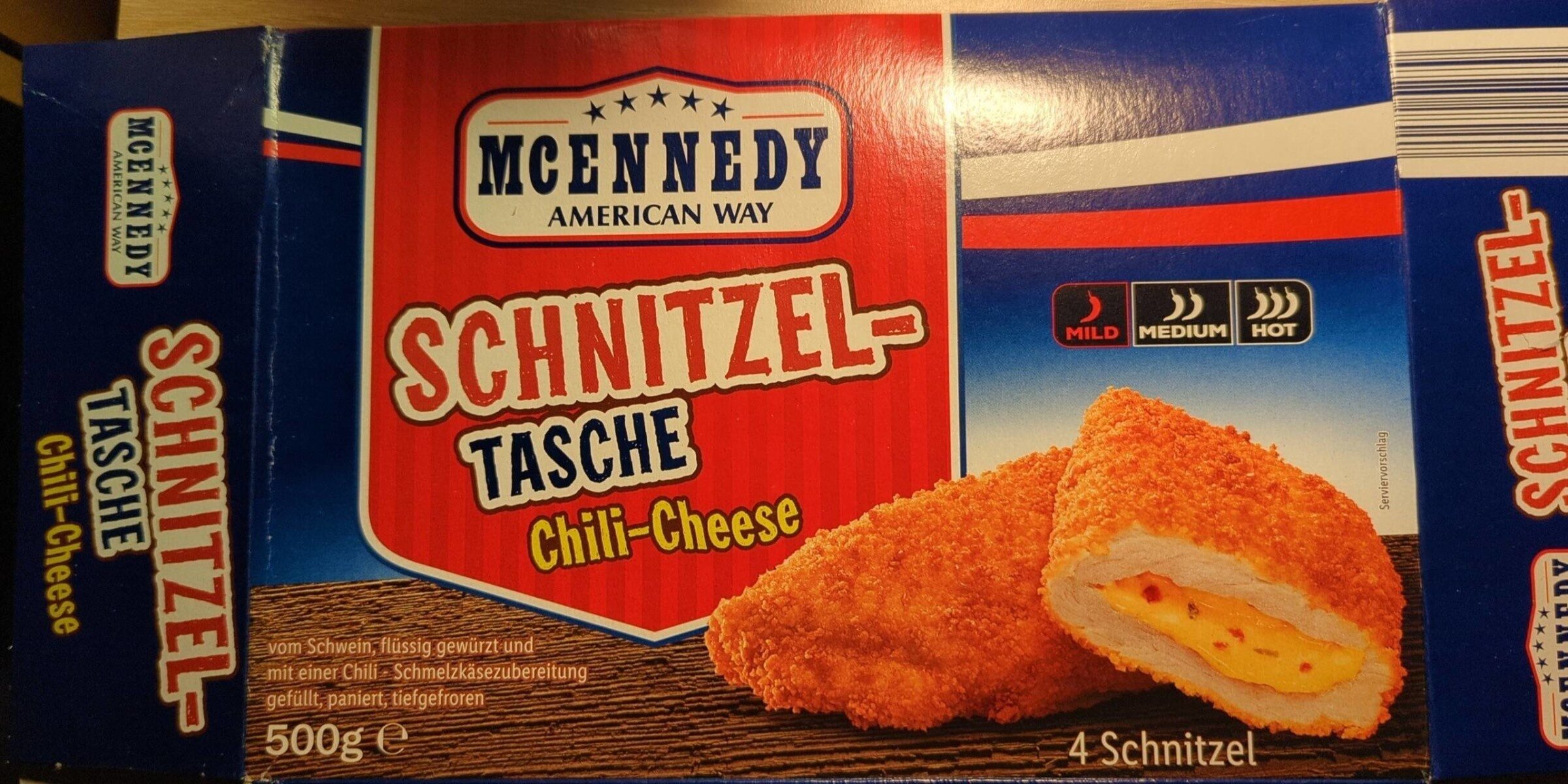 Schnitzel-Tasche Chili-Cheese - Product - en