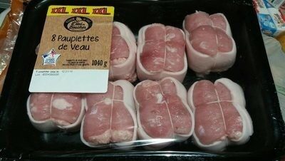 8 paupiettes de veau - Product - fr