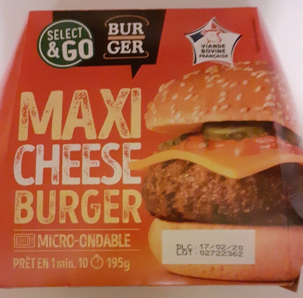 Maxi Cheese Burger - نتاج - fr