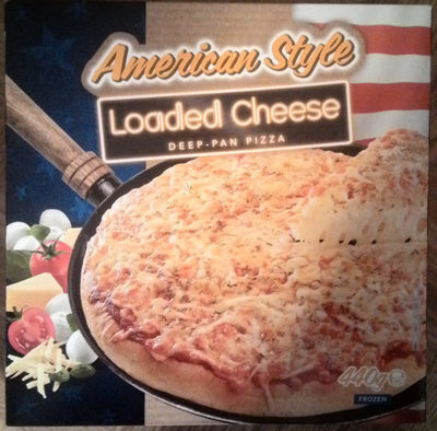 American Style Loaded Cheese Deep-Pan Pizza - Product - sv