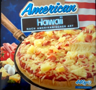 Pizza Hawaii nach amerikanischer Art - Produit - de