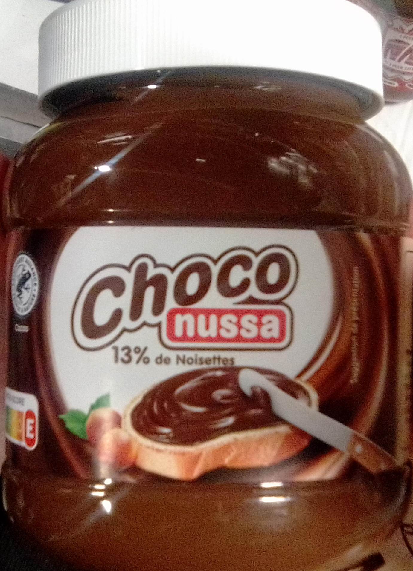 Choco nussa - Produit