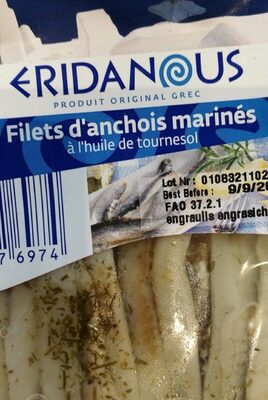 Filet anchois mariné - Product
