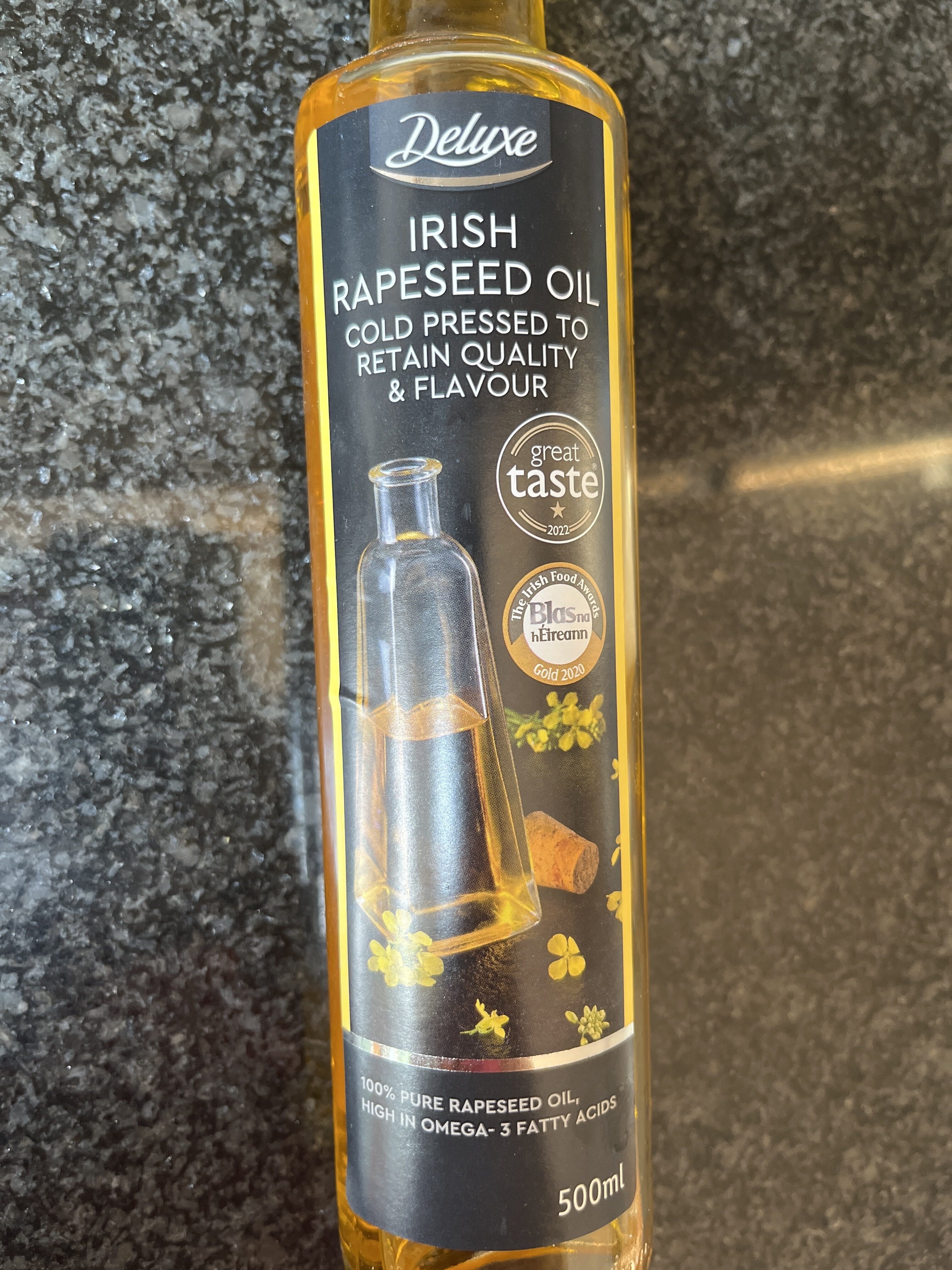 Irish Rapeseed Oil - Ingredients