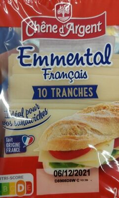 Emmental français 10 tranches - Produit