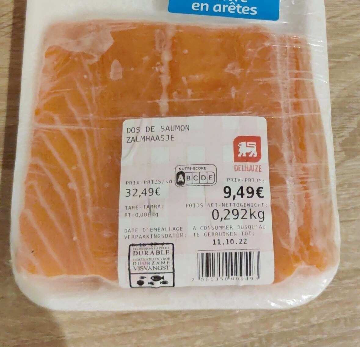 Dos de saumon - Product - fr