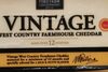 Vintage West Country Farmhouse Cheddar - Product