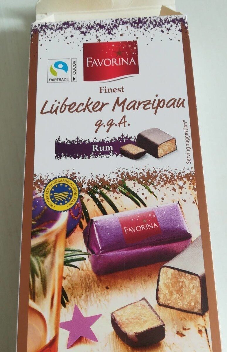 Lübecker marzipan - Производ - fr