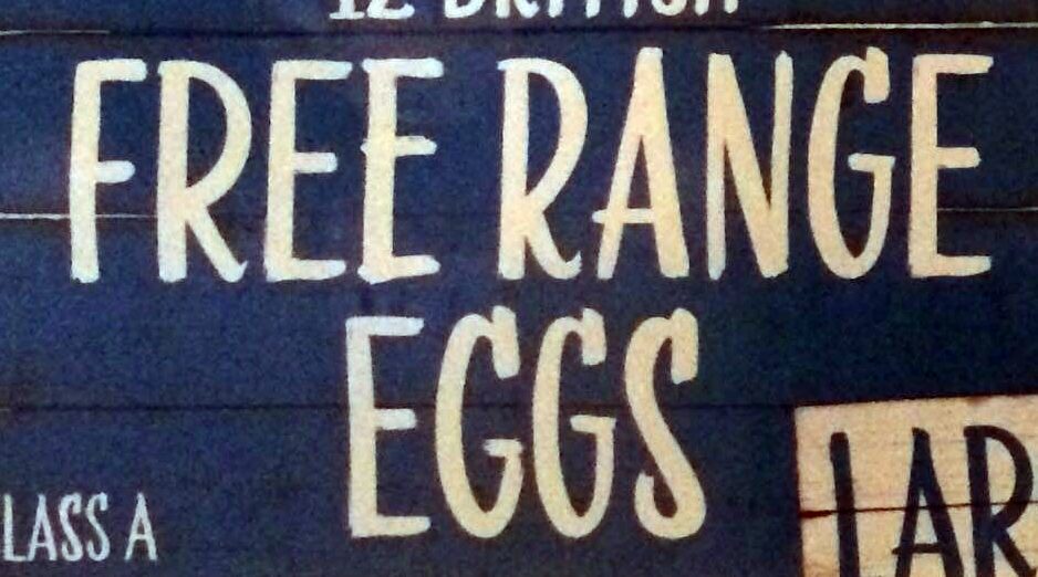 12 British free range eggs - Ingredients