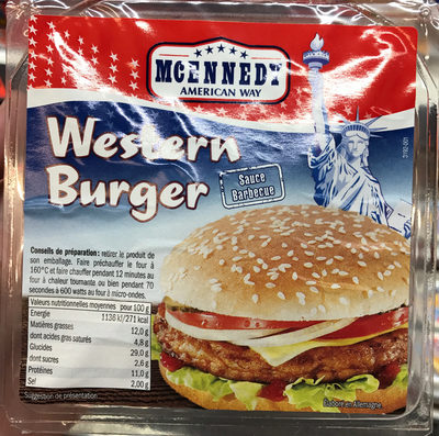 Western Burger sauce Barbecue - Producto - fr