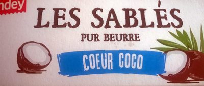 Les Sablés Pur Beurre Cœur Coco - Product - fr