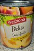 Pfirsichhälften Pêches demi - fruits - Produit