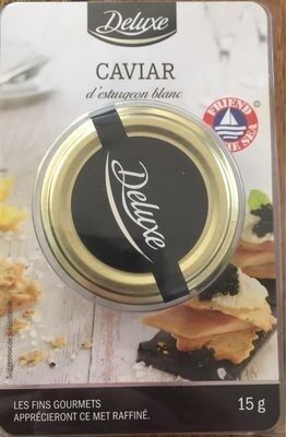 Caviar d’esturgeon blanc - Produit