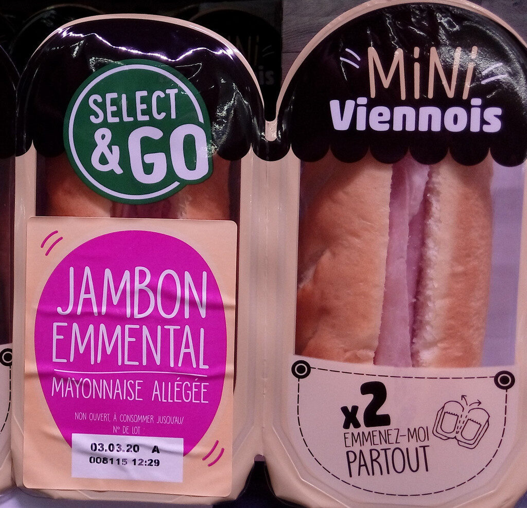 Mini jambon emmental - Produkt - fr