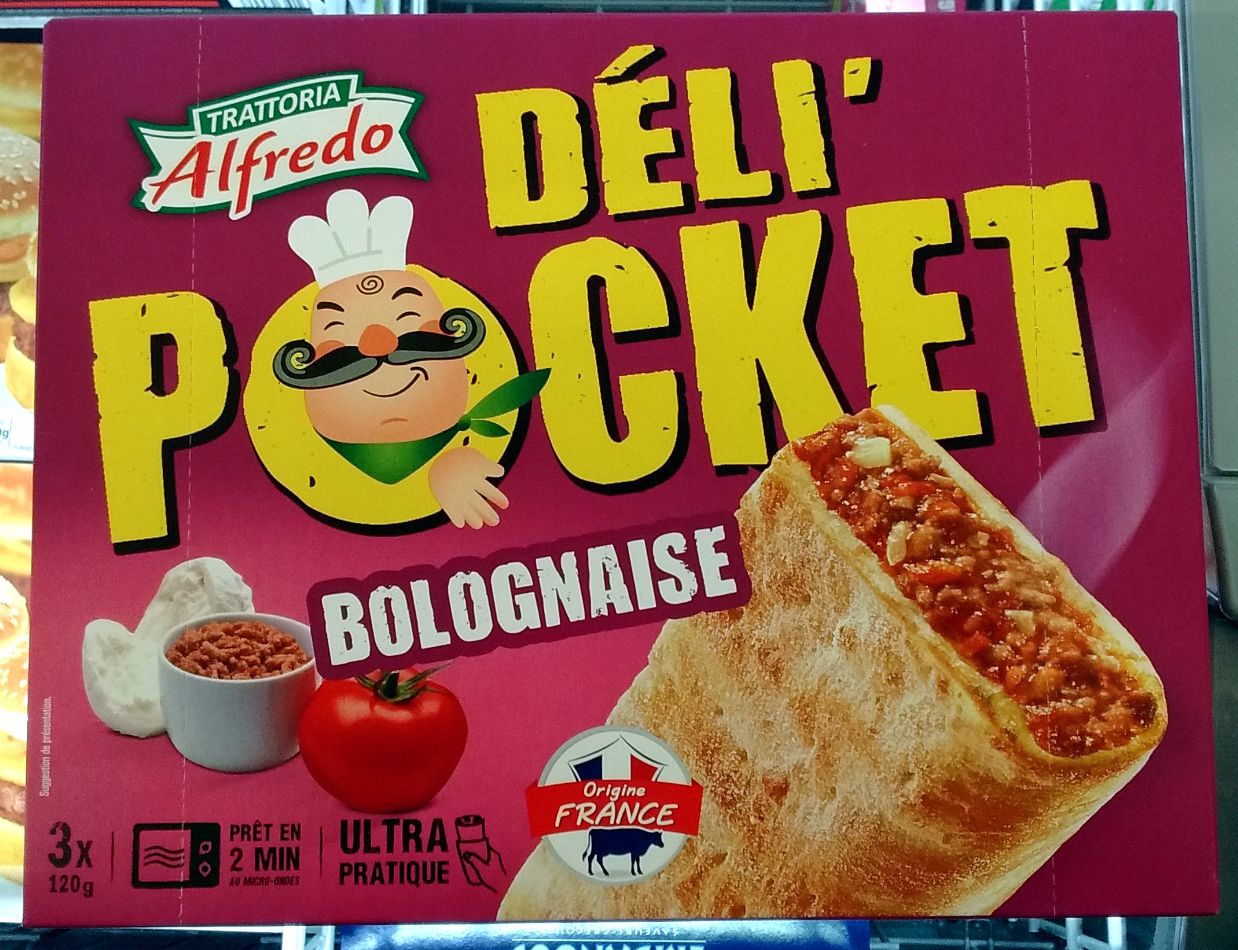 Pizzatasche Bolognese - Produit