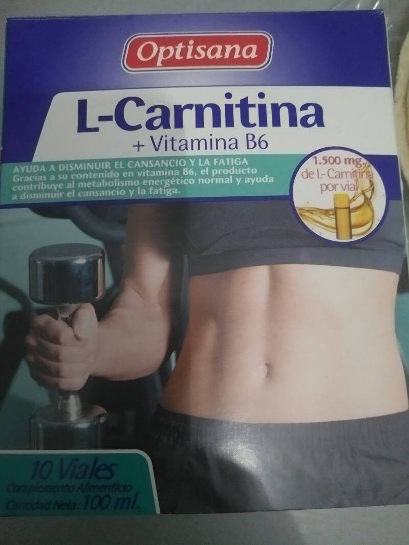 L-Carnitina +vitamina B6 - Informació nutricional - es