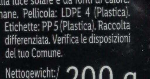 Dolce ai datteri e noci - Recycling instructions and/or packaging information - it