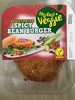 Vegetarian spicy bean burger - Producto