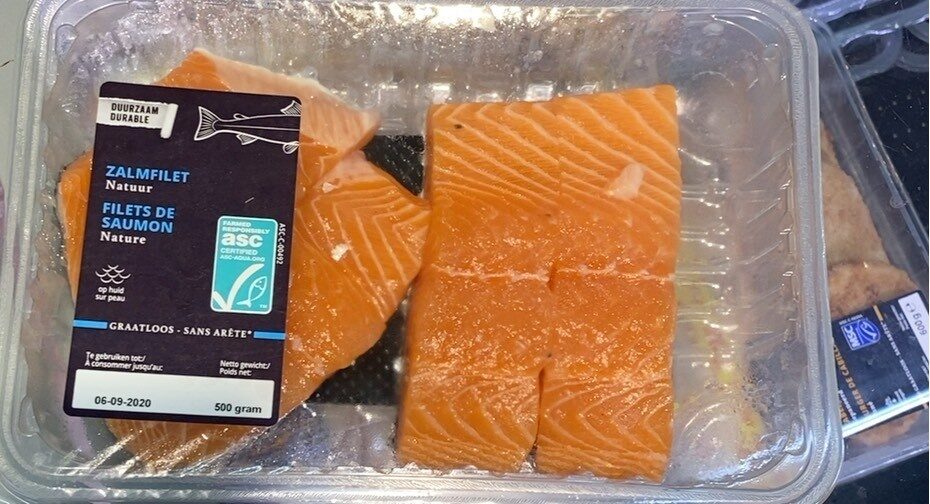 filet de saumon avec peau - Product - fr
