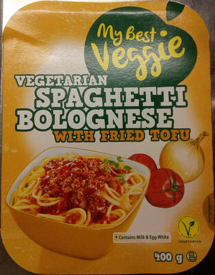 My Best Veggie Vegetarian Spaghetti Bolognese with fried Tofu - Produkt