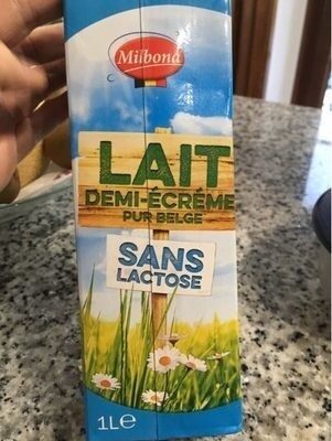 Lait demi-écrémé sans lactose - Product - fr