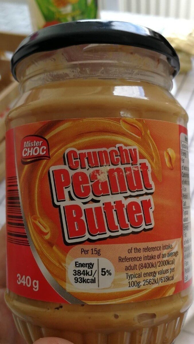 Crunchy peanut butter - Producte - en