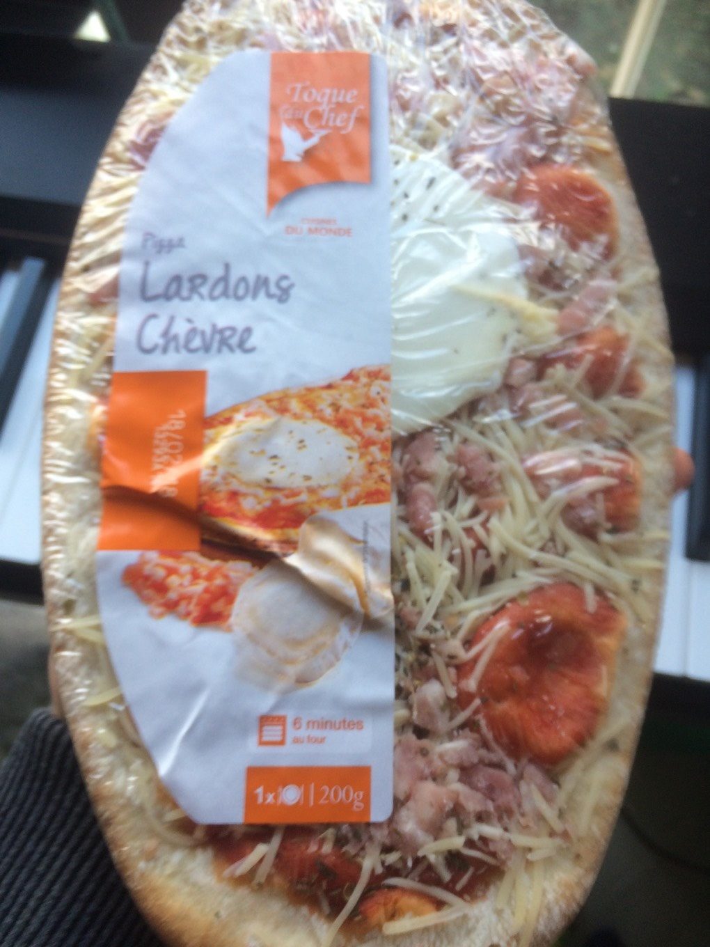 Pizza Lardons Chèvre - Producto - fr