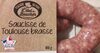 Saucisse  de Toulouse brasse - Produit