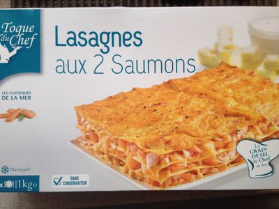 Lasagnes aux 2 Saumons - Produit