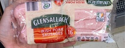 Irish pork sausages - Product