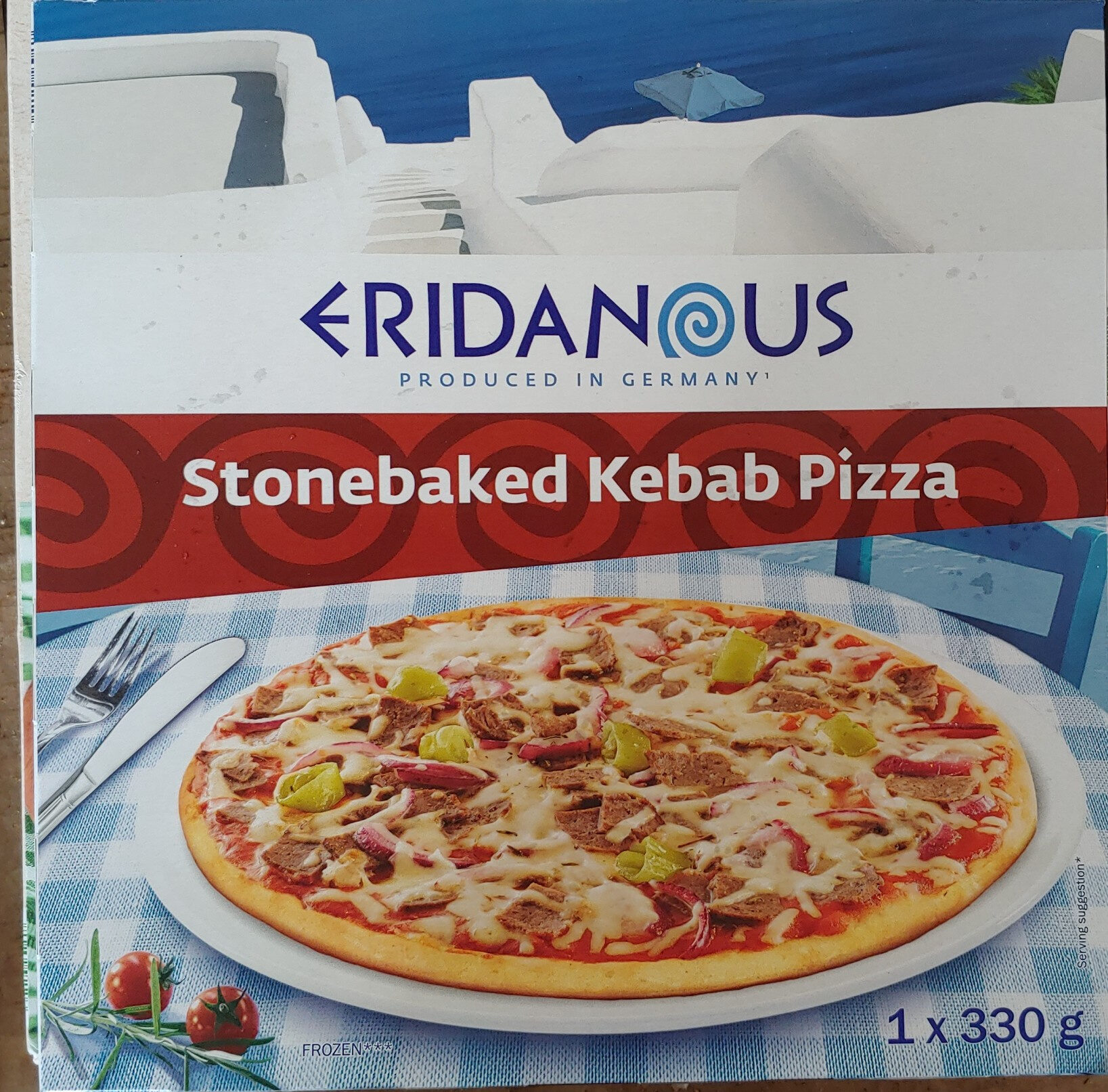 stonebaked kebab pizza - Product - nl
