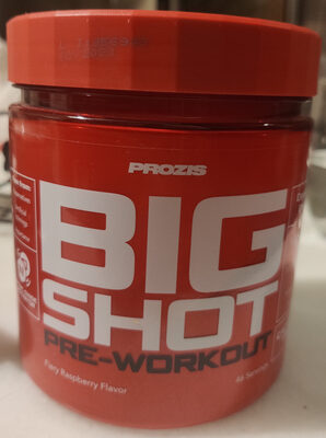 Big Shot Pre Workout - Prodotto - es