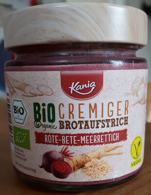 Bio cremiger Brotaufstrich Rote-Bete-Meerretich - Produkt