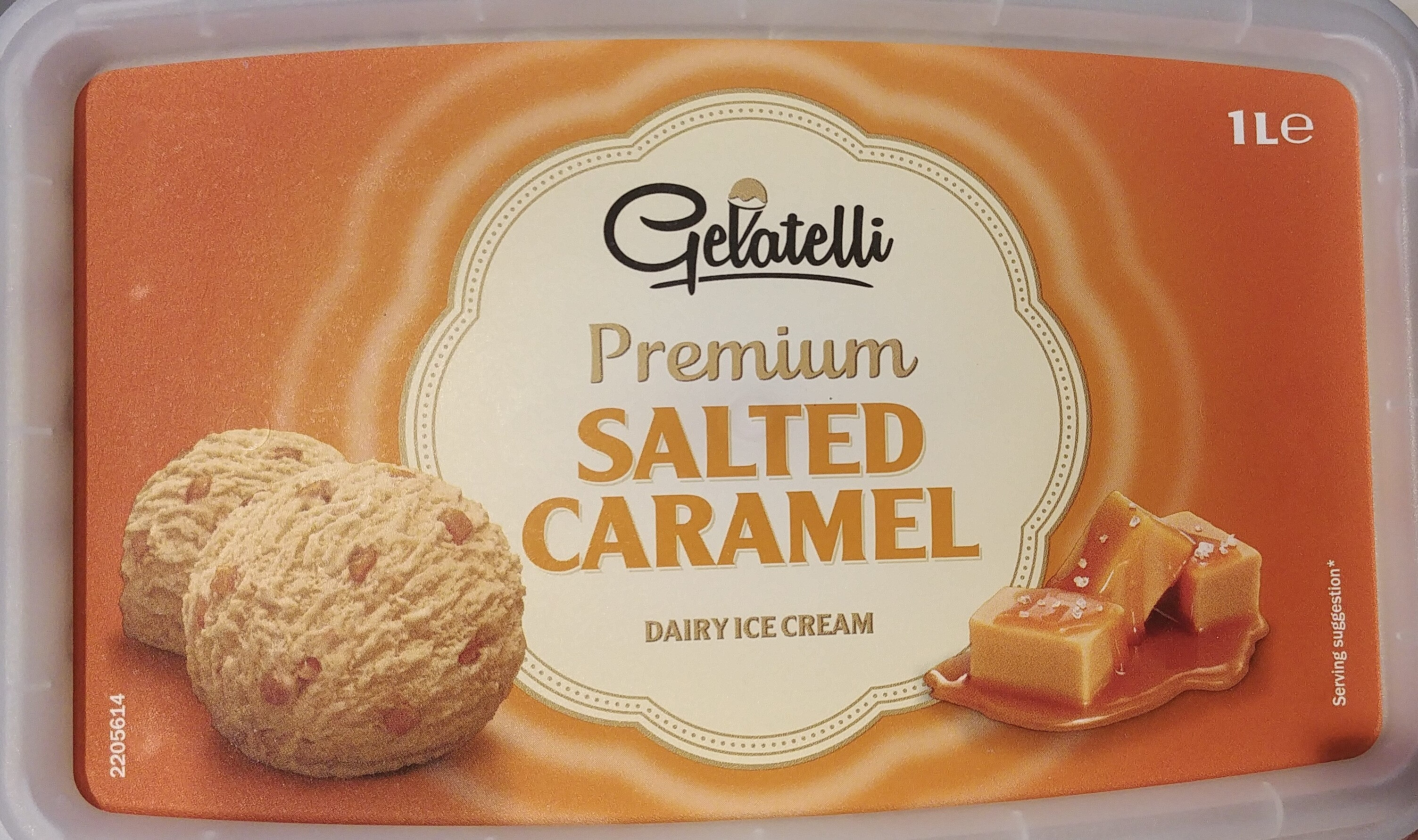 Salted caramel premium ice cream - Produkt