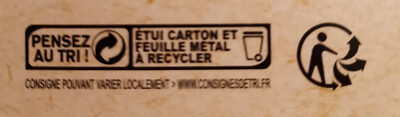 Bio Chocolat Noir Equateur 85% cacao - Recycling instructions and/or packaging information - fr