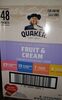 Fruit &cream instant oatmeal - Product