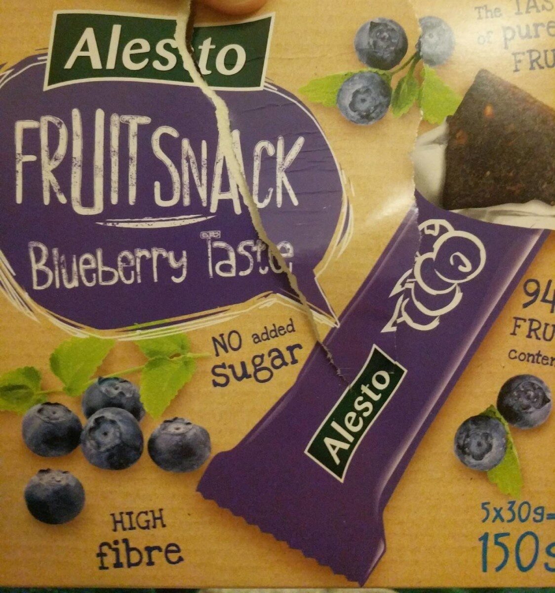Fruit Snack Blueberry - Produkt - fr