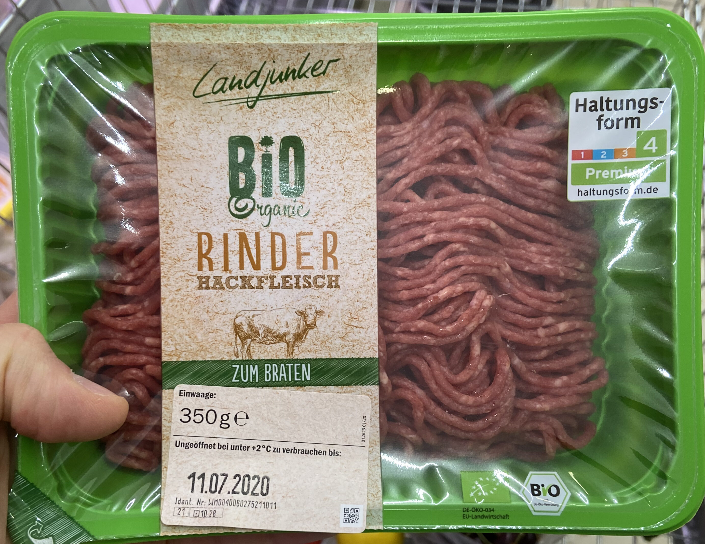 Bio Rinder Hackfleisch - Produkt